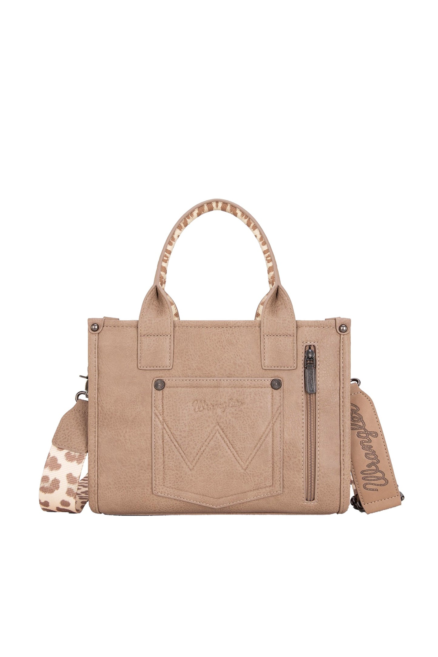 Wrangler Leopard Print Crossbody Bag