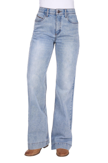 Wrangler Women's Brianna Trouser Jean - Willow 34L