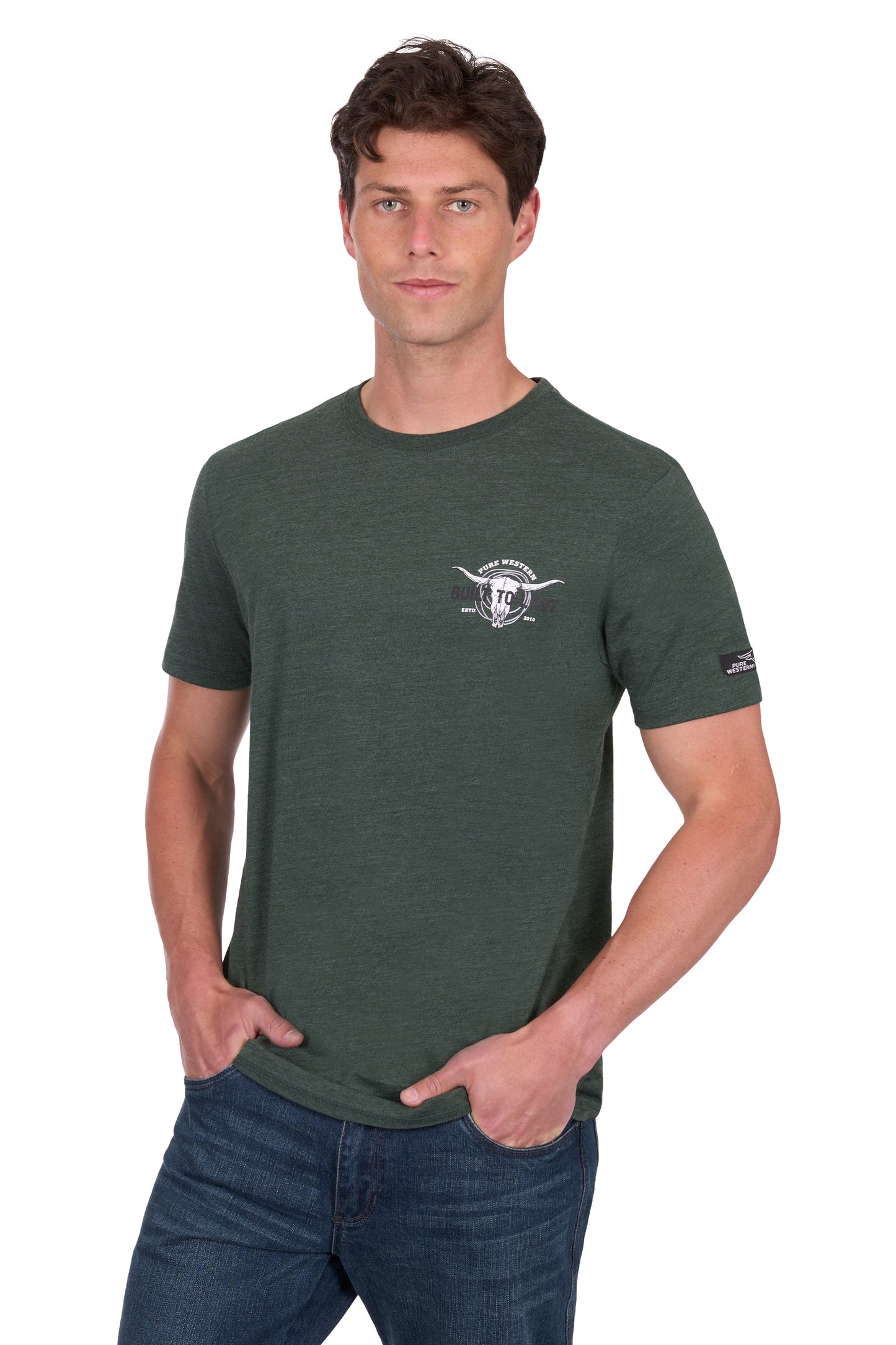 Pure Western Men's Todd Ss Tee
