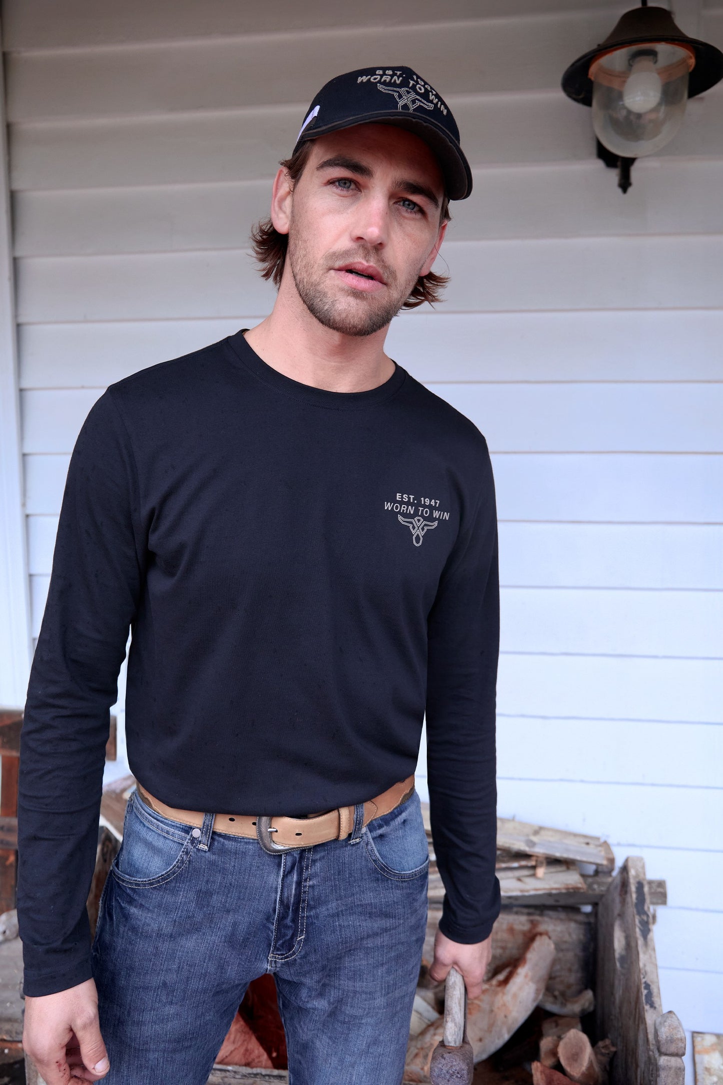 Wrangler Men's Evan L/S Tee