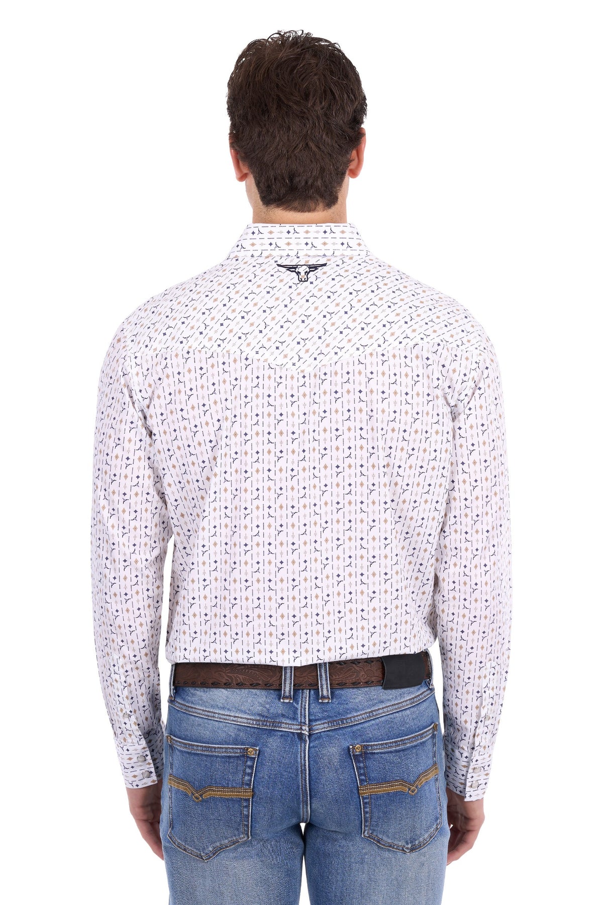 Pure Western Men’s Keith Print Western L/S Shirt