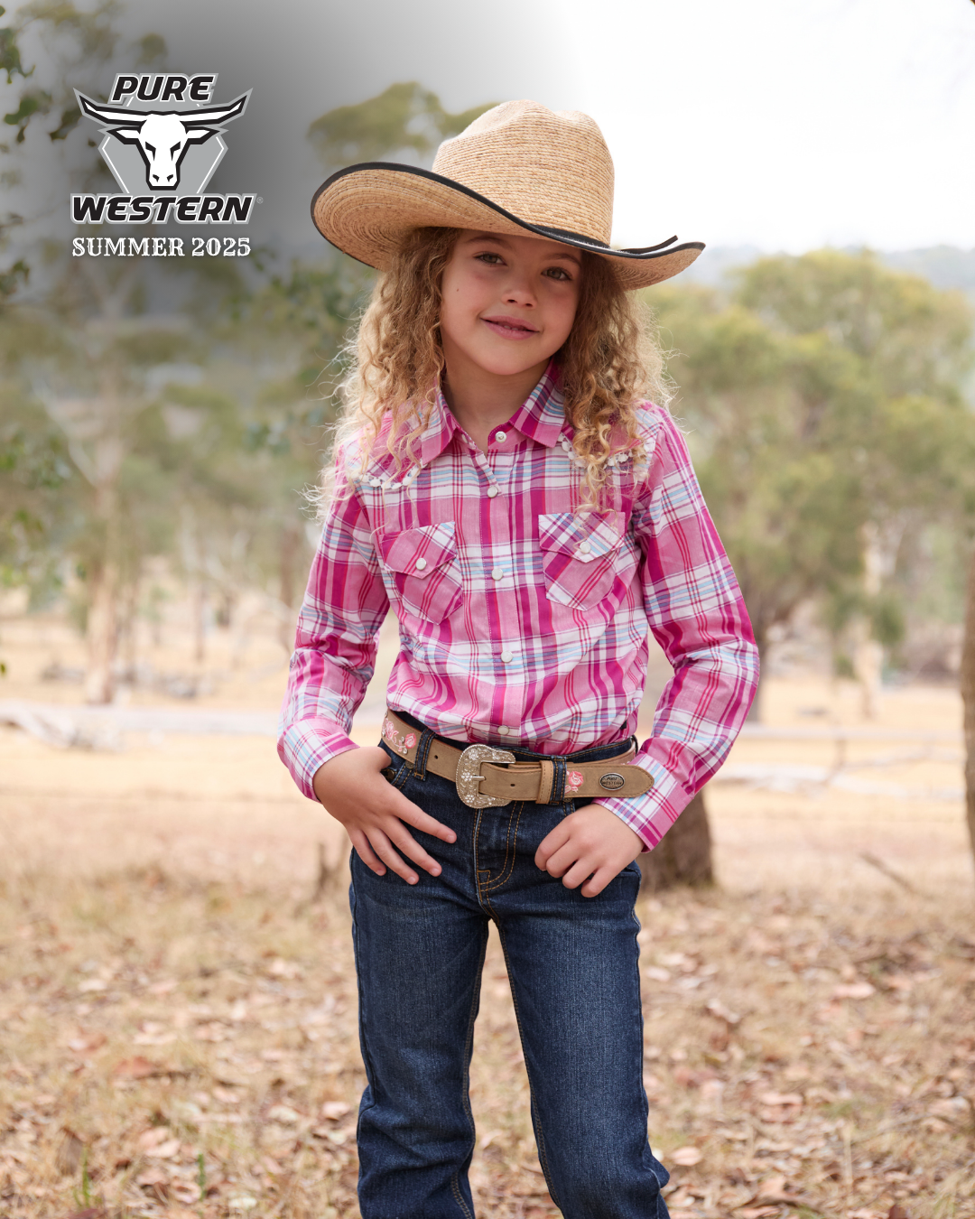 Pure Western Girls Sam Bootcut Jean