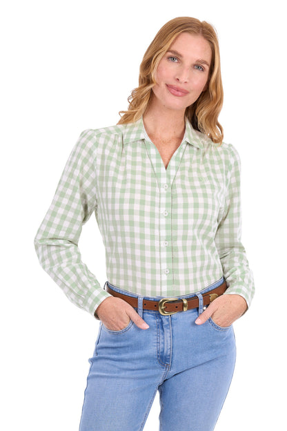 Thomas Cook Women’s Dimity Linen L/S Shirt
