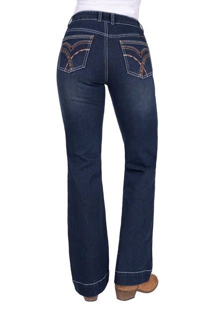 Pure Western Women's Romy Trouser Jean - 32L