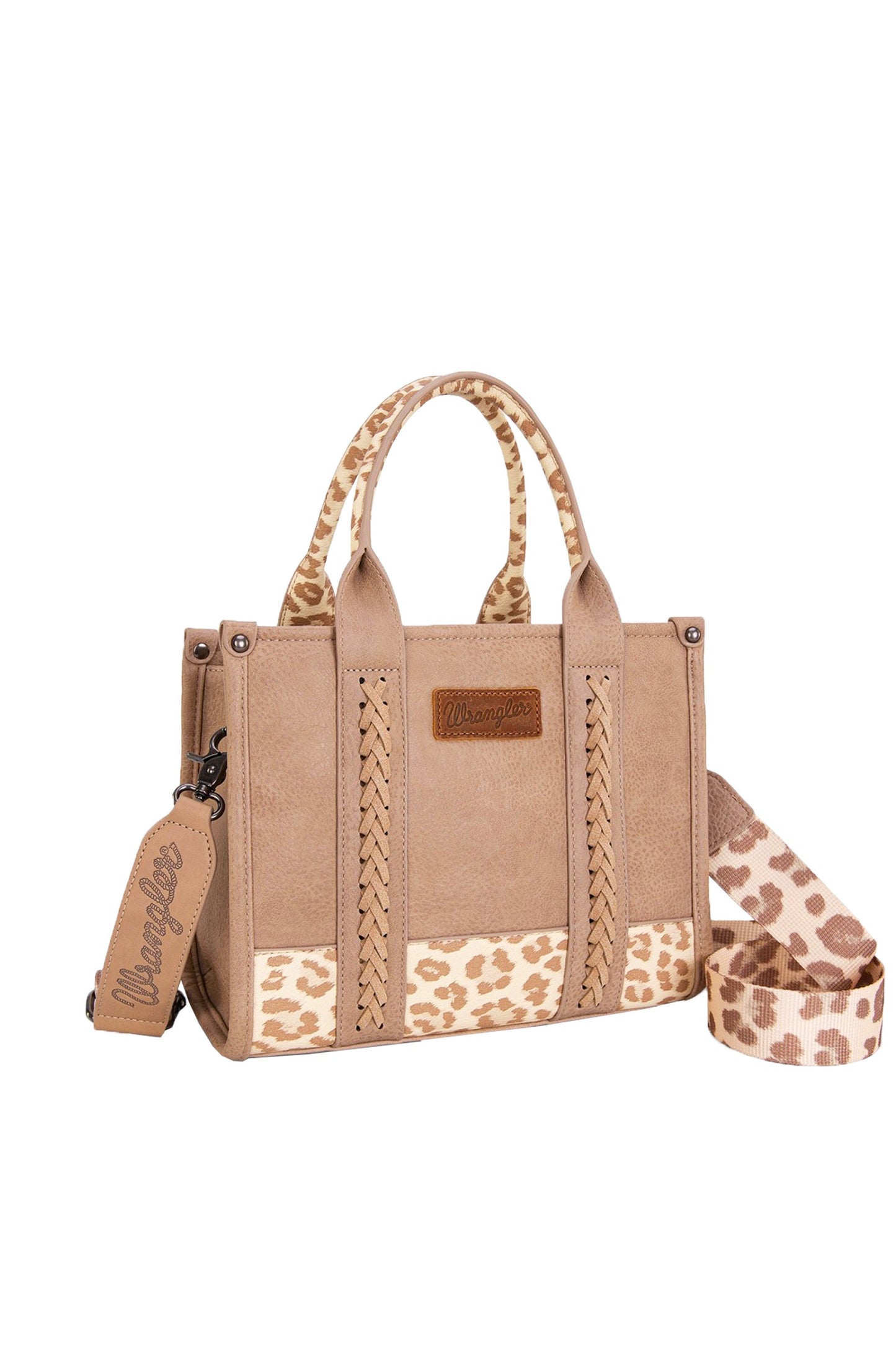 Wrangler Leopard Print Crossbody Bag