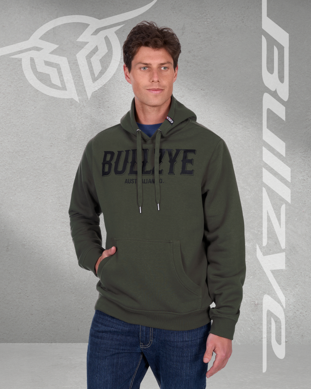 Bullzye Men's Bush Basher Pullover Hoodie