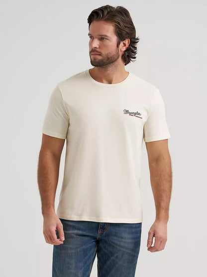 Wrangler Men's Steer Wrestling Graphic T-Shirt