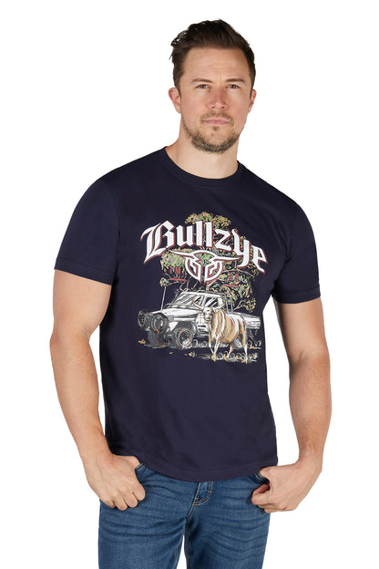 Bullzye Men's Bull Catcher Ss Tee