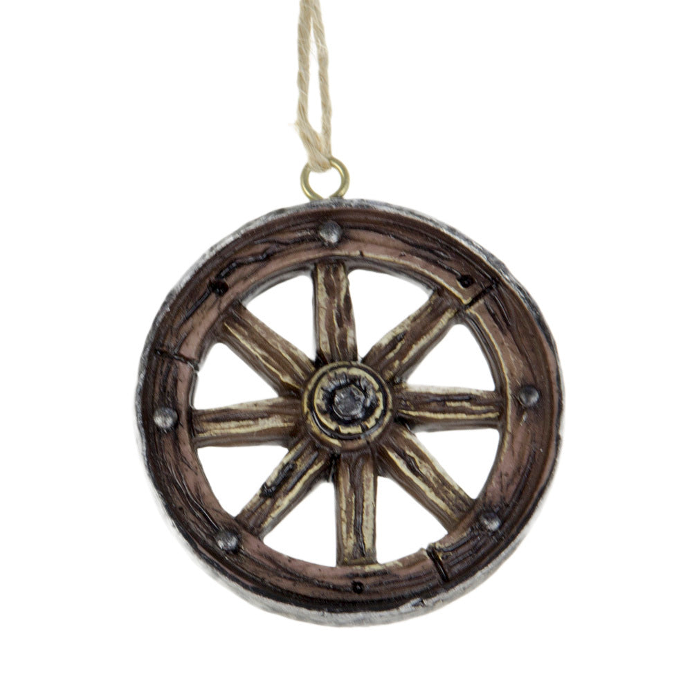 Brigalow Wagon Wheel Head Ornament