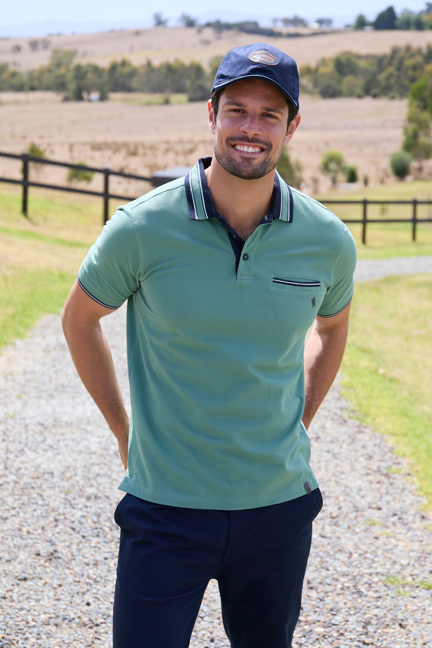 Thomas Cook Men's Ben Tailored 1 Pocket Ss Polo