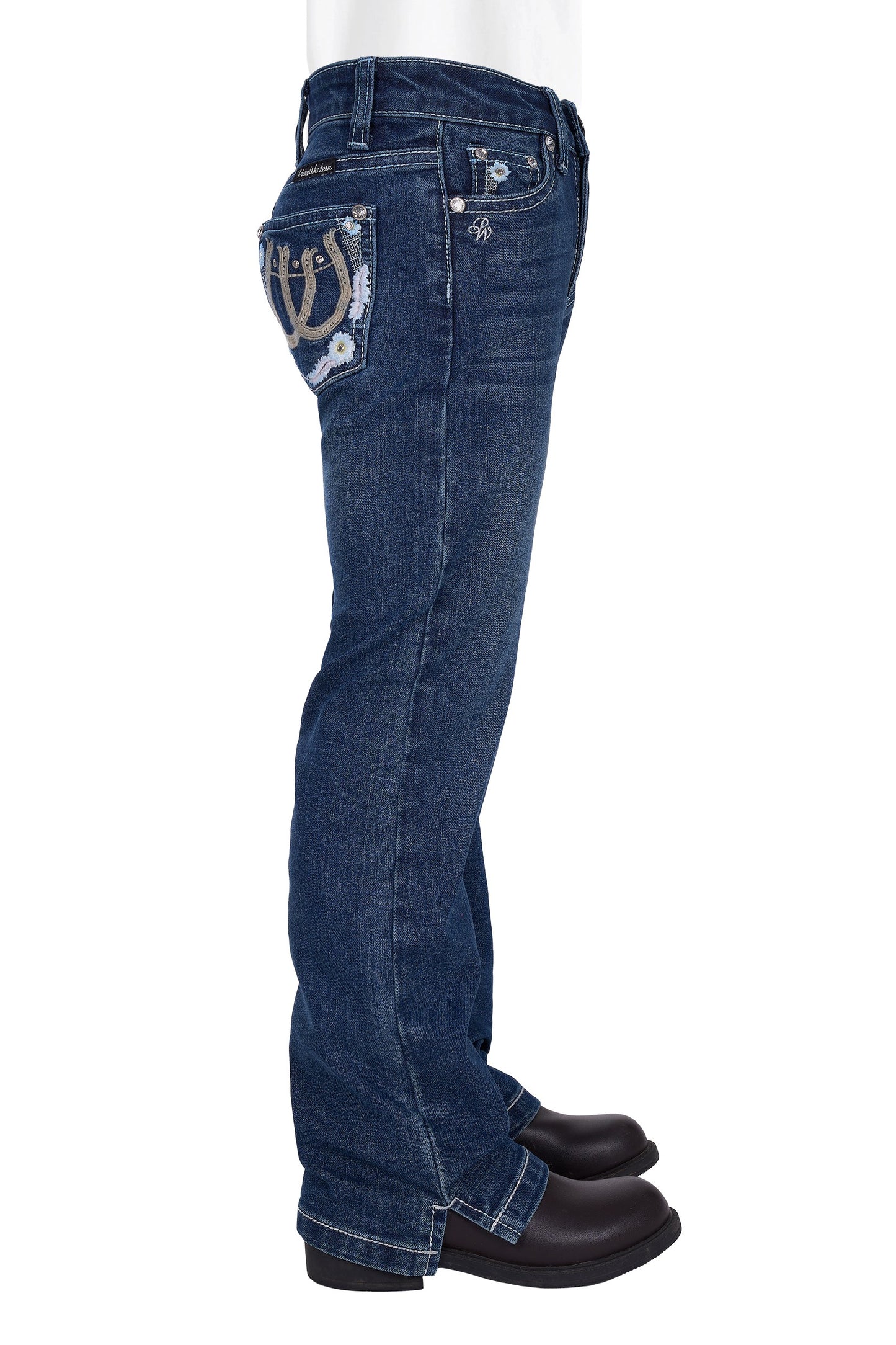 Pure Western Girl's Louisa Straight Leg Jean