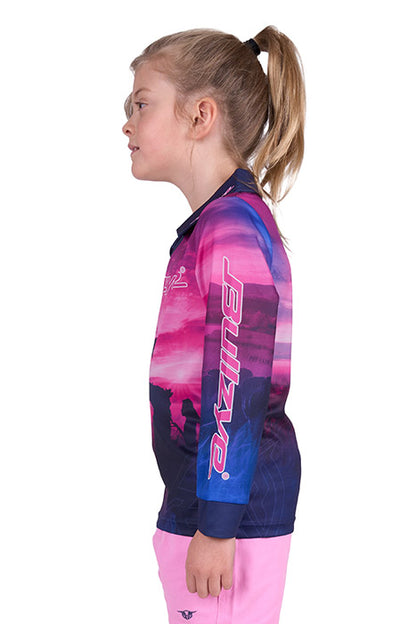Bullzye Girls Horizon L/S Tee