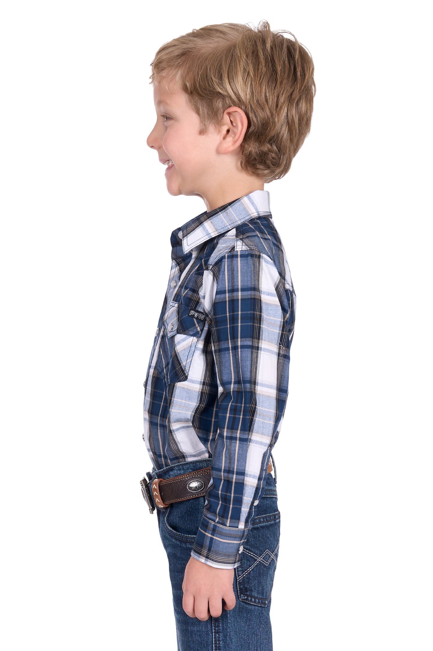 Pure Western Boys Nicholas L/S Shirt