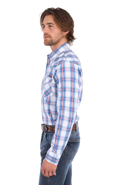 Wrangler Men’s Louis Check Western L/S Shirt